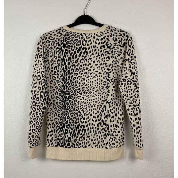 Chaser Top Pullover Animal Print Womens Long Sleeve‎ Crew Neck Top Size M - Picture 4 of 10